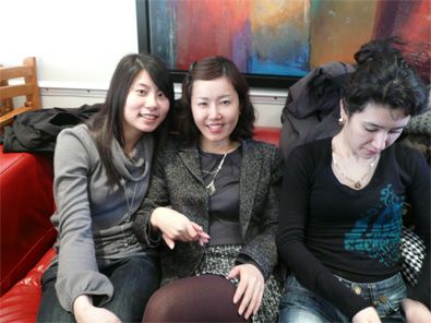 Purley English Language College coffee room