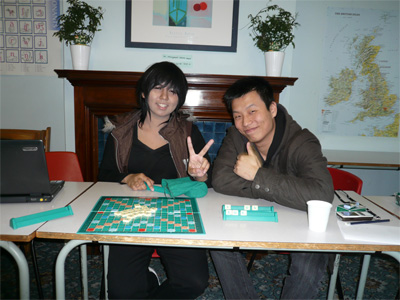 Playing Scrabble - June 2008